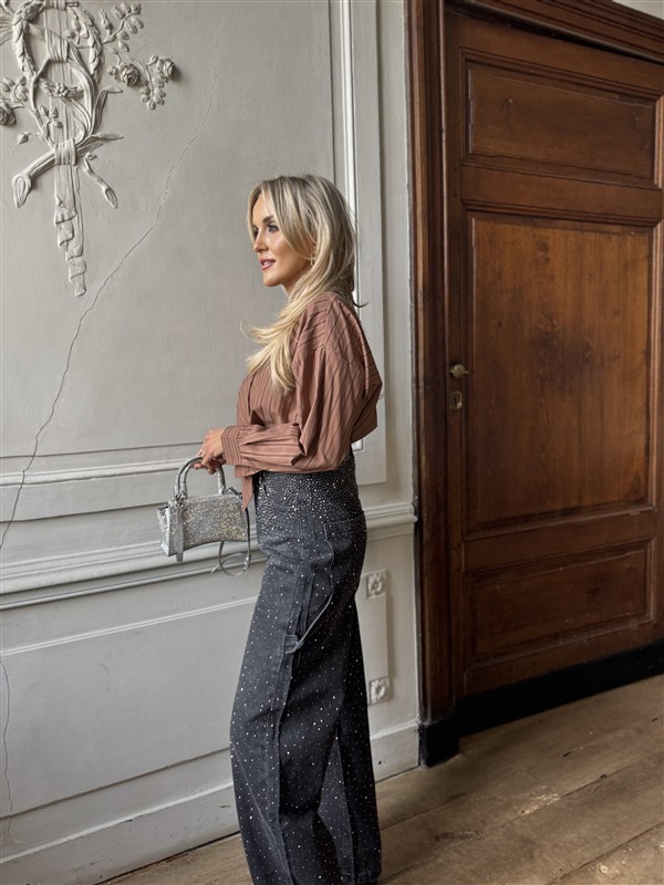 Balloon Jeans A3836 Strass