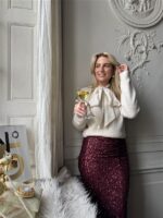 Josh V Knit Pemma Bow Jv-2512-0201