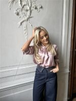 Balloon Jeans 9340 Strass Overslag Taill