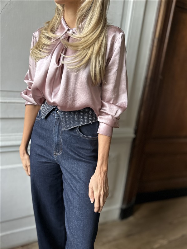 Balloon Jeans 9340 Strass Overslag Taill