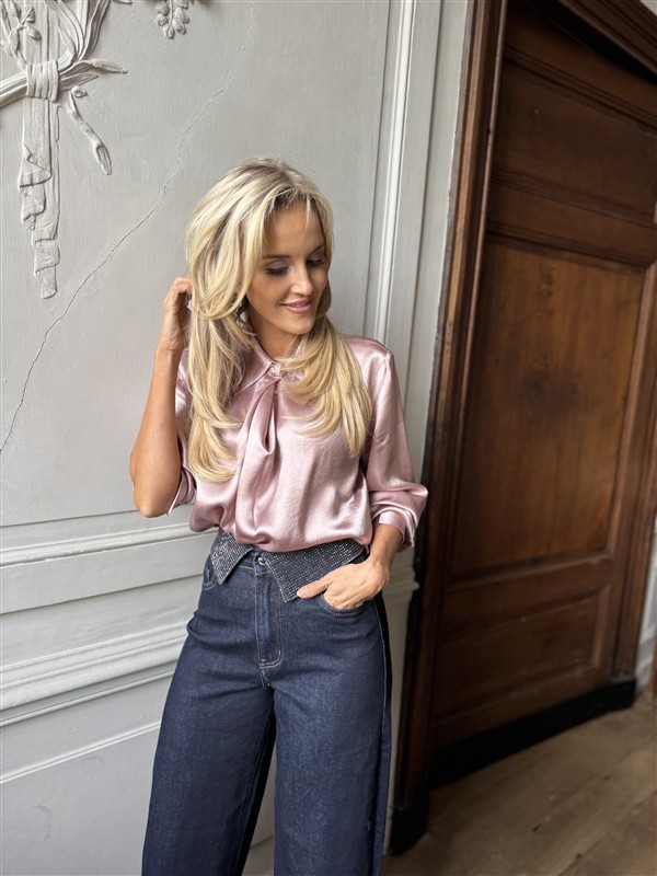 Balloon Jeans 9340 Strass Overslag Taill