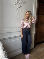 Balloon Jeans 9340 Strass Overslag Taill