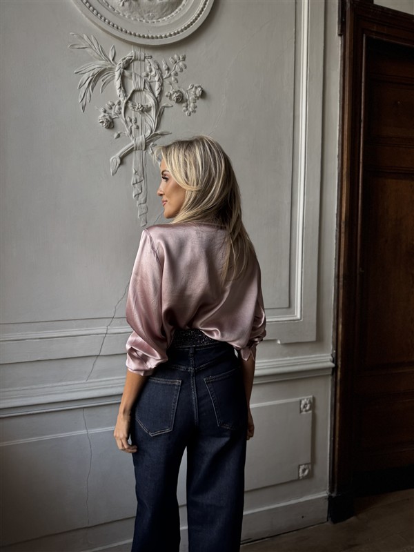 Balloon Jeans 9340 Strass Overslag Taill