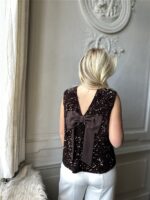 Top 3580 Paillet Big Bow Back Bruin