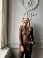 Top Tsl1720 Dentelle Fine Bruin