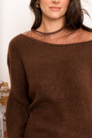 Knit Yp1011 1 Shoulder Tule Detail
