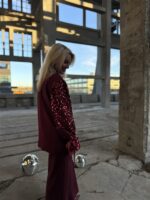 Blazer 55395-1 Paillet Mouw Bow Bord