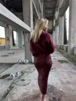 Midirok Trezzano Paillet Frons Bordeaux