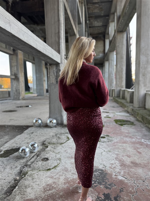 Midirok Trezzano Paillet Frons Bordeaux