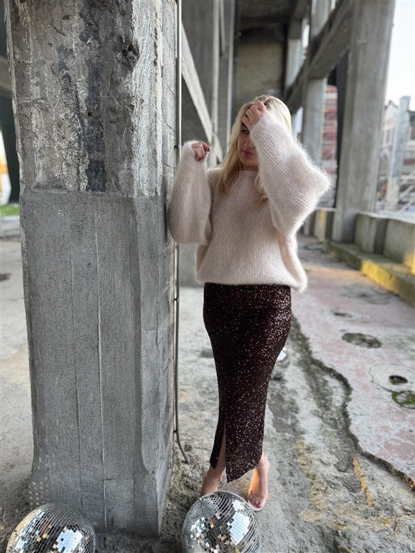 Midirok Trezzano Paillet Frons Choco