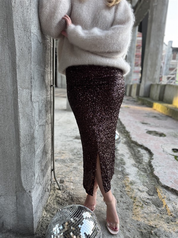 Midirok Trezzano Paillet Frons Choco