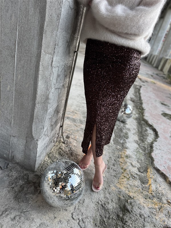 Midirok Trezzano Paillet Frons Choco