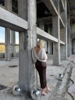 Midirok Trezzano Paillet Frons Choco