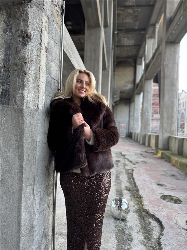 Midirok Trezzano Paillet Frons Choco