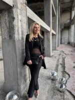 Lurex Suit 31550 Zwart