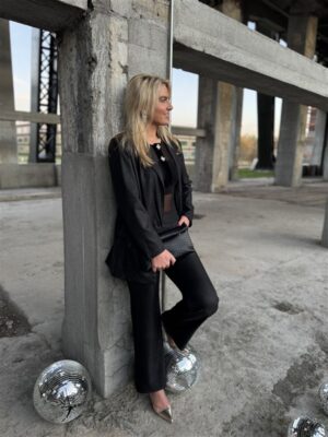 Lurex Suit 31550 Zwart