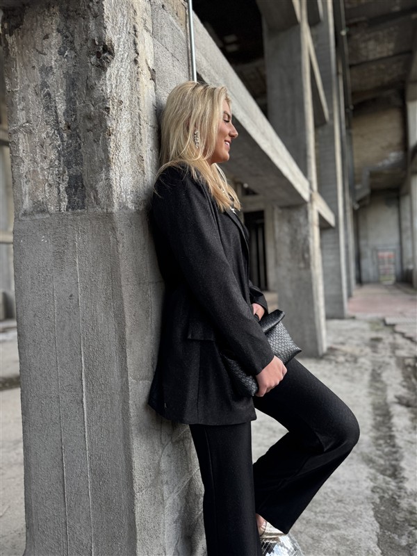 Lurex Suit 31550 Zwart