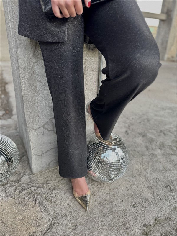 Lurex Suit 31550 Zwart