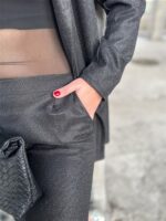 Lurex Suit 31550 Zwart