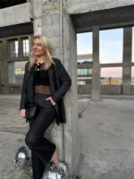 Lurex Suit 31550 Zwart