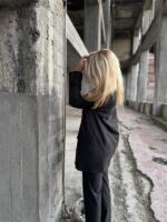 Lurex Suit 31550 Zwart