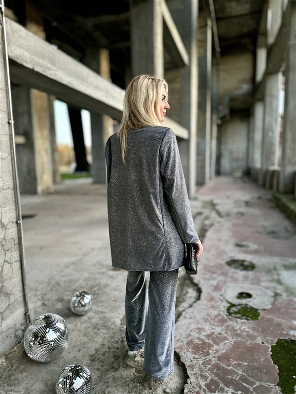 Lurex Suit 31550 Zilver