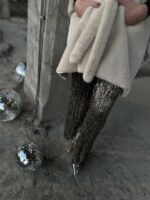 Lurex Broekje Marlon Zwart Goud