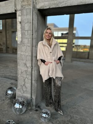 Lurex Broekje Marlon Zwart Goud