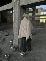 Lurex Broekje Marlon Zwart Goud