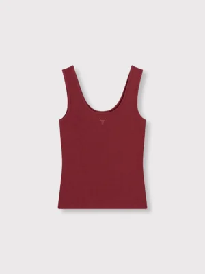 Alix Knitted Tanktop Bordeaux