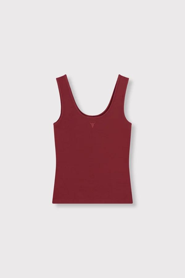 Alix Knitted Tanktop Bordeaux