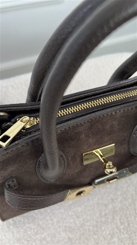 H-Bag Combi Leder bruin