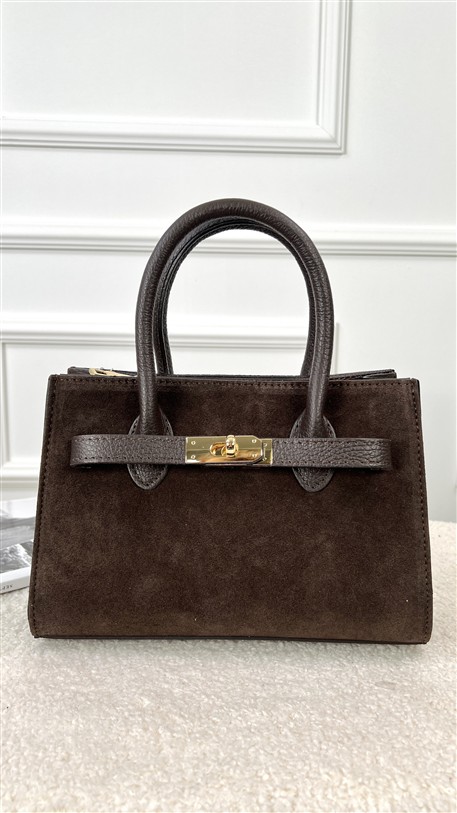 H-Bag Combi Leder bruin