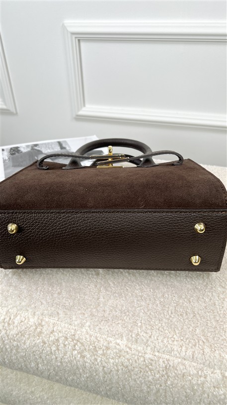 H-Bag Combi Leder bruin