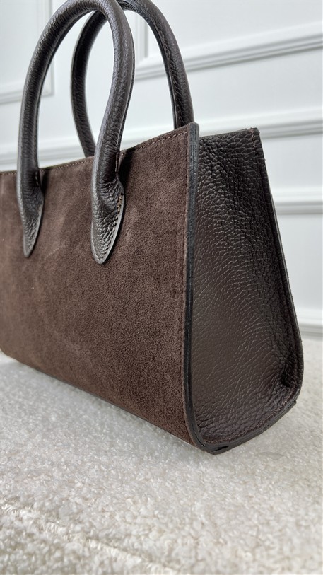 H-Bag Combi Leder bruin