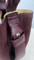Bucket Bag Combi Suede + Leder Bordeaux