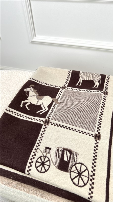 H-Sjaal Anagram Bruin