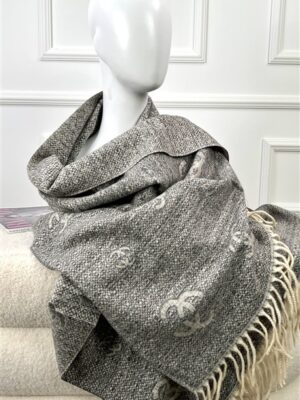 Sjaal Gespikkeld Cc Grijs