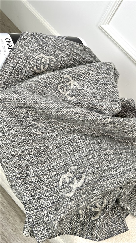 Sjaal Gespikkeld Cc Grijs