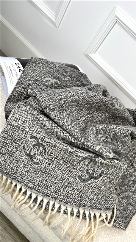 Sjaal Gespikkeld Cc Grijs