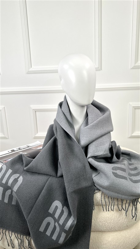Sjaal Miu Grijs