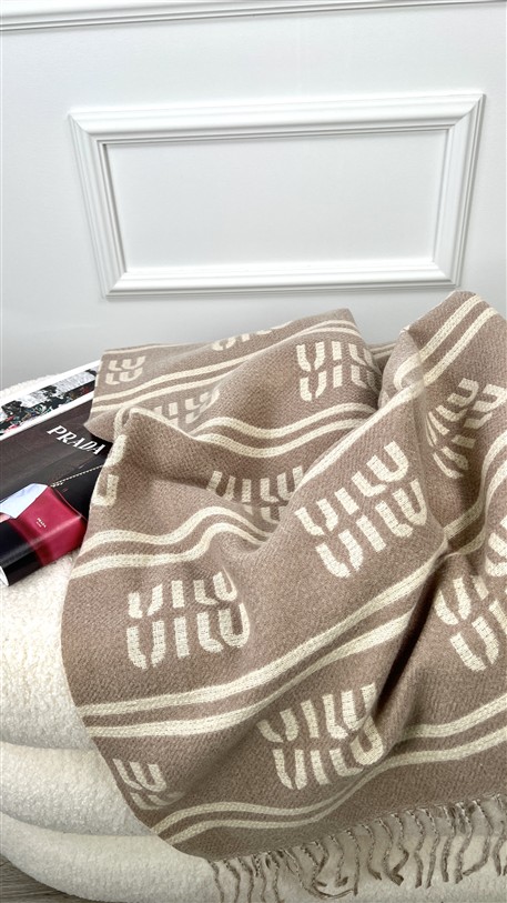 Sjaal Miu Allover Beige