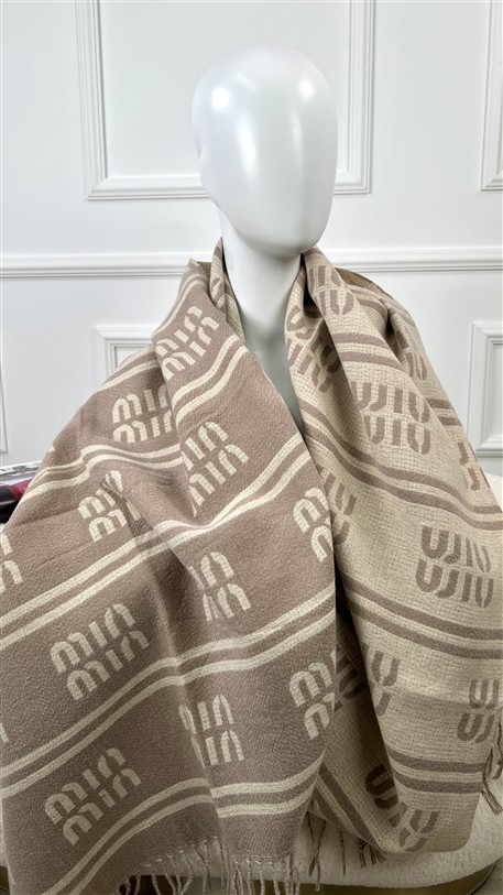 Sjaal Miu Allover Beige