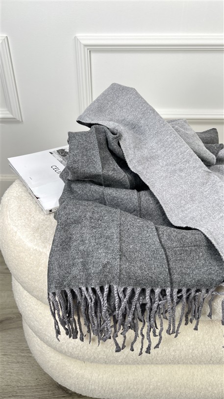 Sjaal Wj5291 Ton Sur Ton Grijs