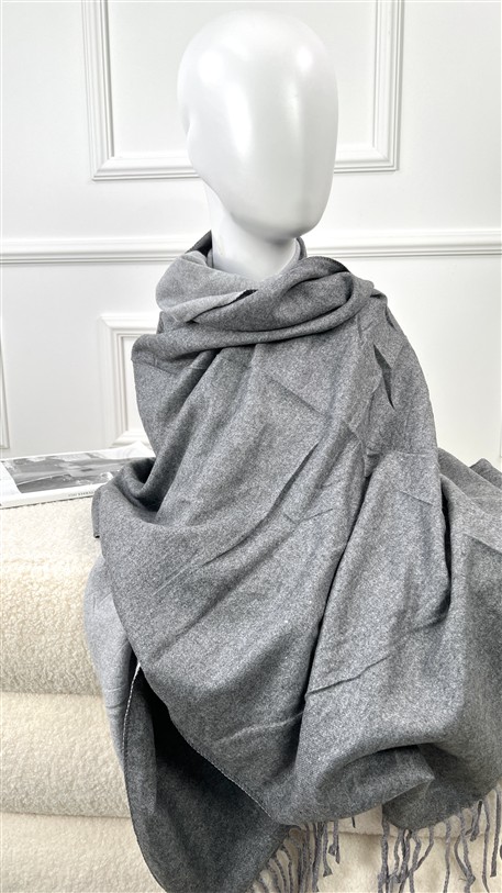 Sjaal Wj5291 Ton Sur Ton Grijs