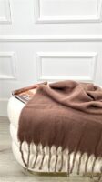 Wintersjaal S25594 Uni Bruin Taupe