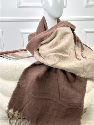 Wintersjaal S25594 Uni Bruin Taupe