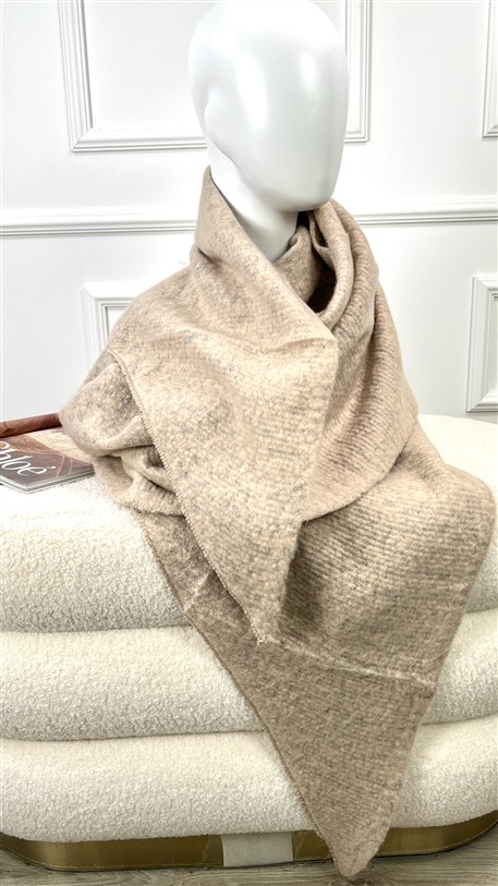 Basic Sjaal Uitlopende Punt Camel