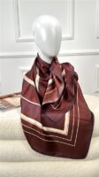 Silk Scarf Bordeaux
