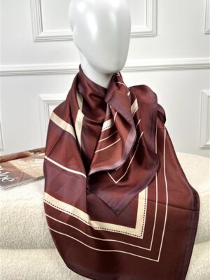 Silk Scarf Bordeaux